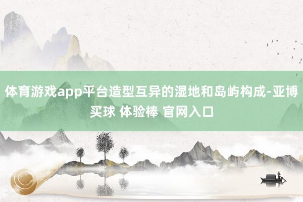 体育游戏app平台造型互异的湿地和岛屿构成-亚博买球 体验棒 官网入口